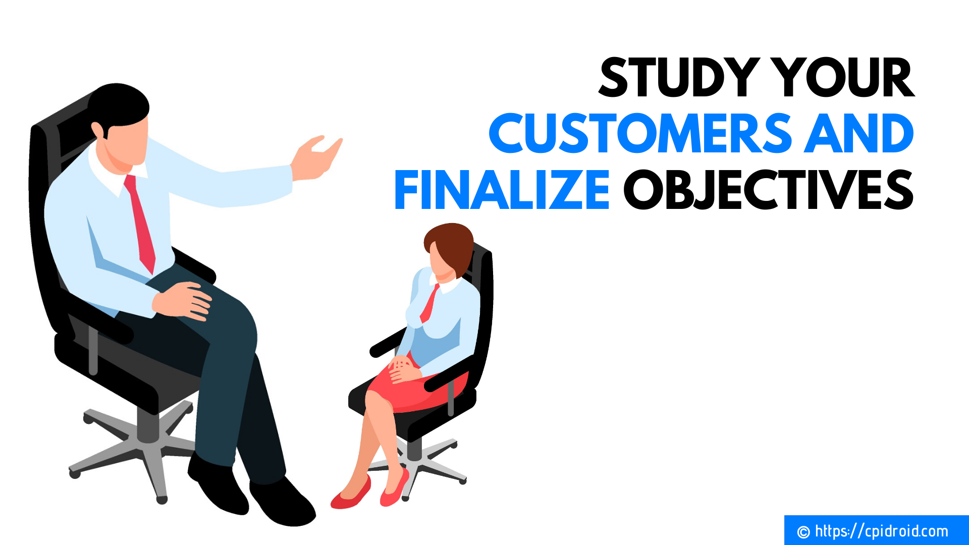 Study your Customers and Finalize objectives